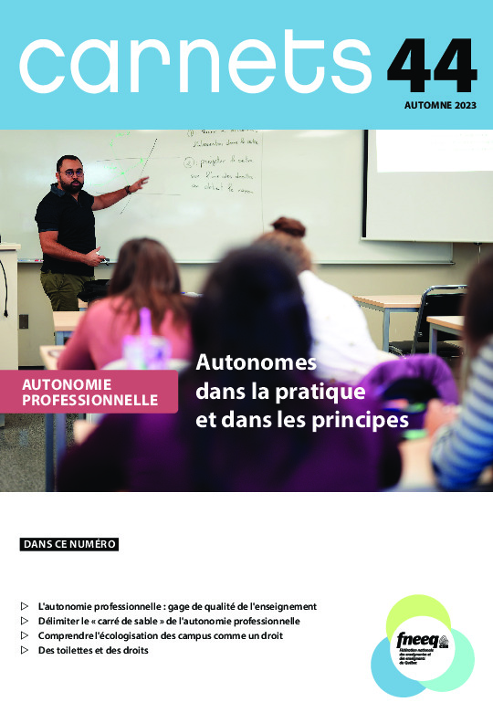 Carnets 44 – Automne 2023
